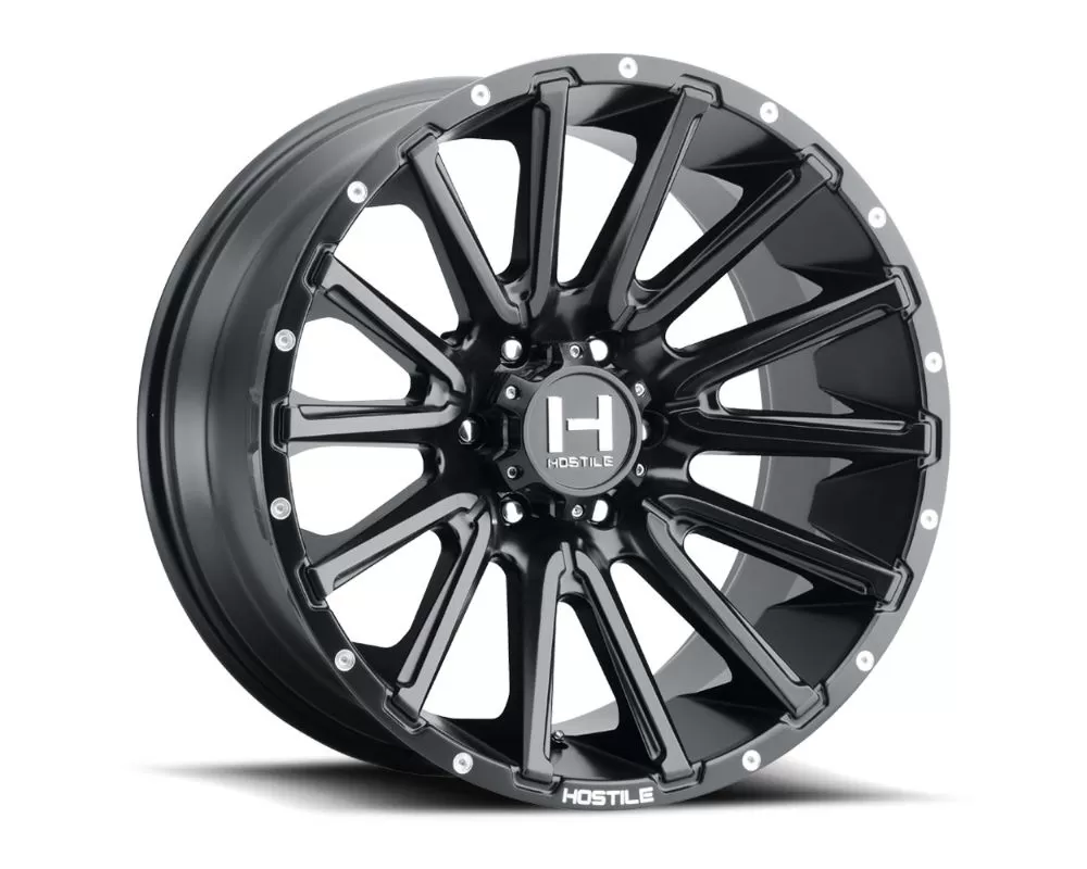 Hostile Typhoon Wheel 22x10 5x150 -25mm Asphalt