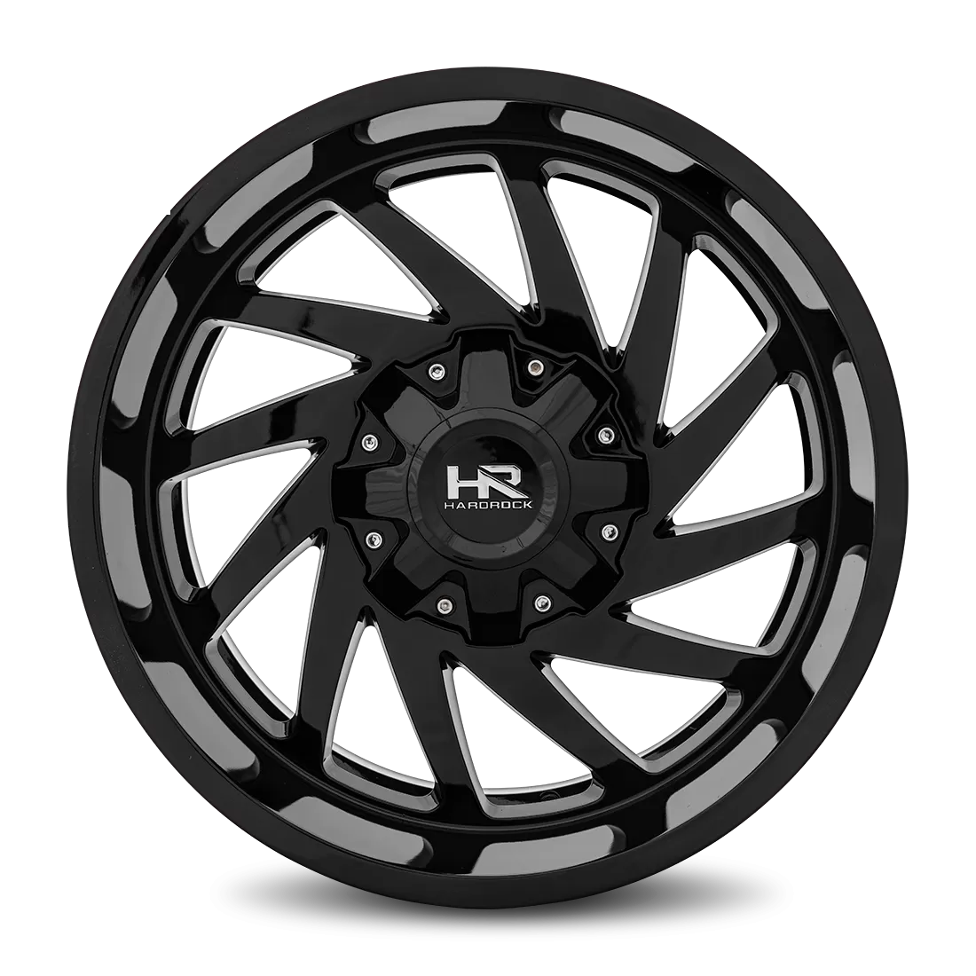 Hardrock Offroad Crusher Aluminum Wheel 20x9 6x120/139.7 0 78.1 Gloss Black - H704-209094000GB