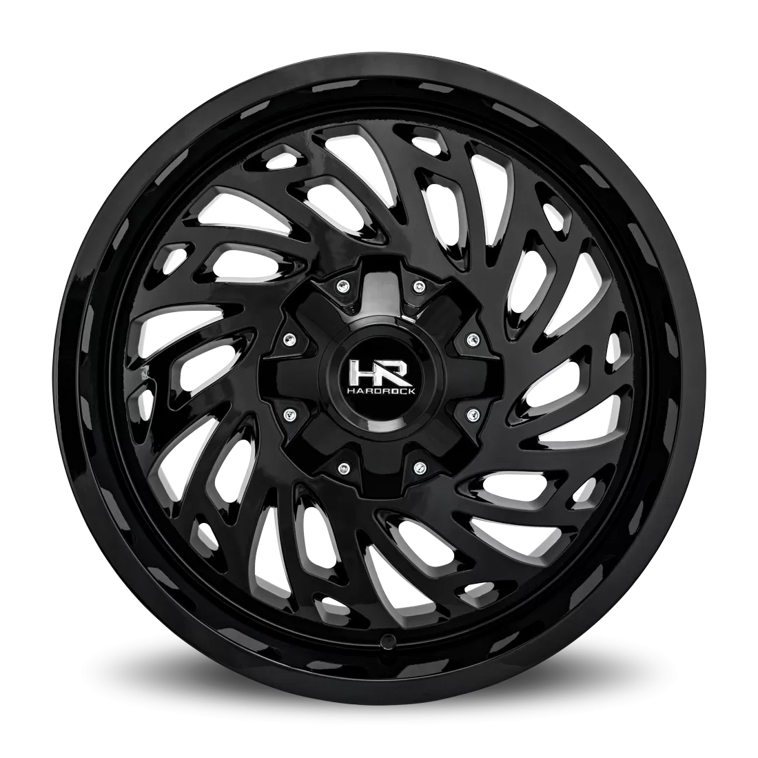 Hardrock Offroad Attack Aluminum Wheel 20x10 8x170 -19 125.2 Gloss Black - H710-201070119GB