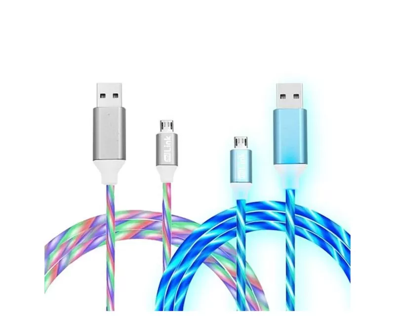 Sondpex 2-Pack 6' Lighted Micro USB Charging Cable - LMU2-213