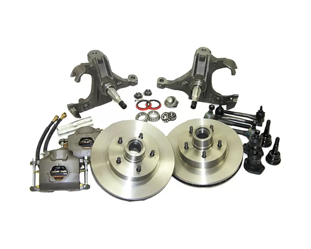 Brothers Trucks Stock Spindles 5 Lug Deluxe Disc Brake Conversion Chevrolet | GMC C10 1963-1970 - DBC5L20STOCK