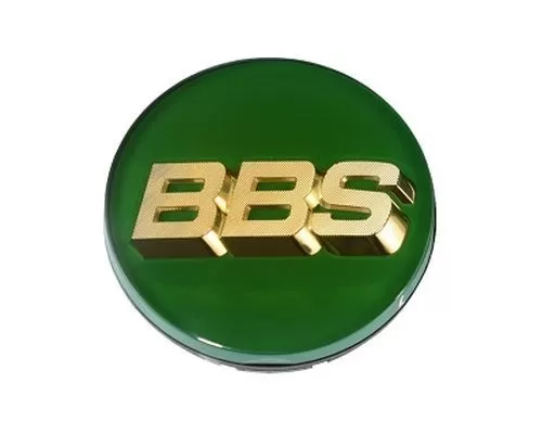BBS 56mm Green | Gold Center Cap - 5624164