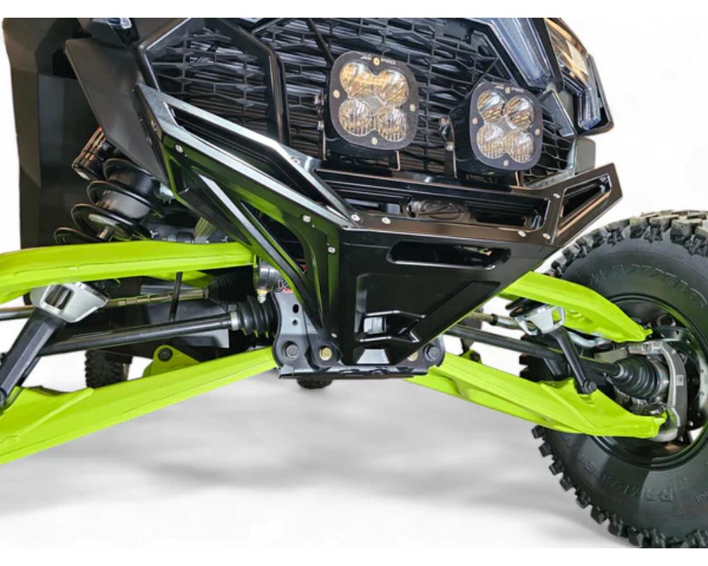 Elektric Offroad Designs Black Billet Front Winch Bumper Polaris Rzr