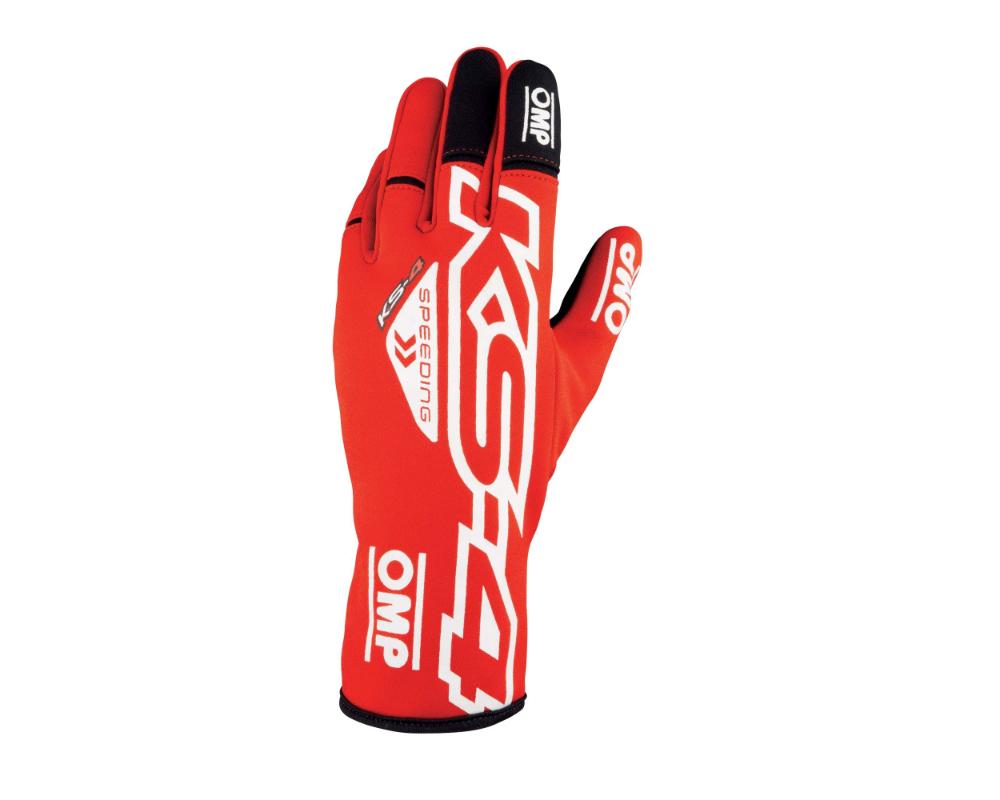 OMP KS-2 R karting driver gloves yellow/black