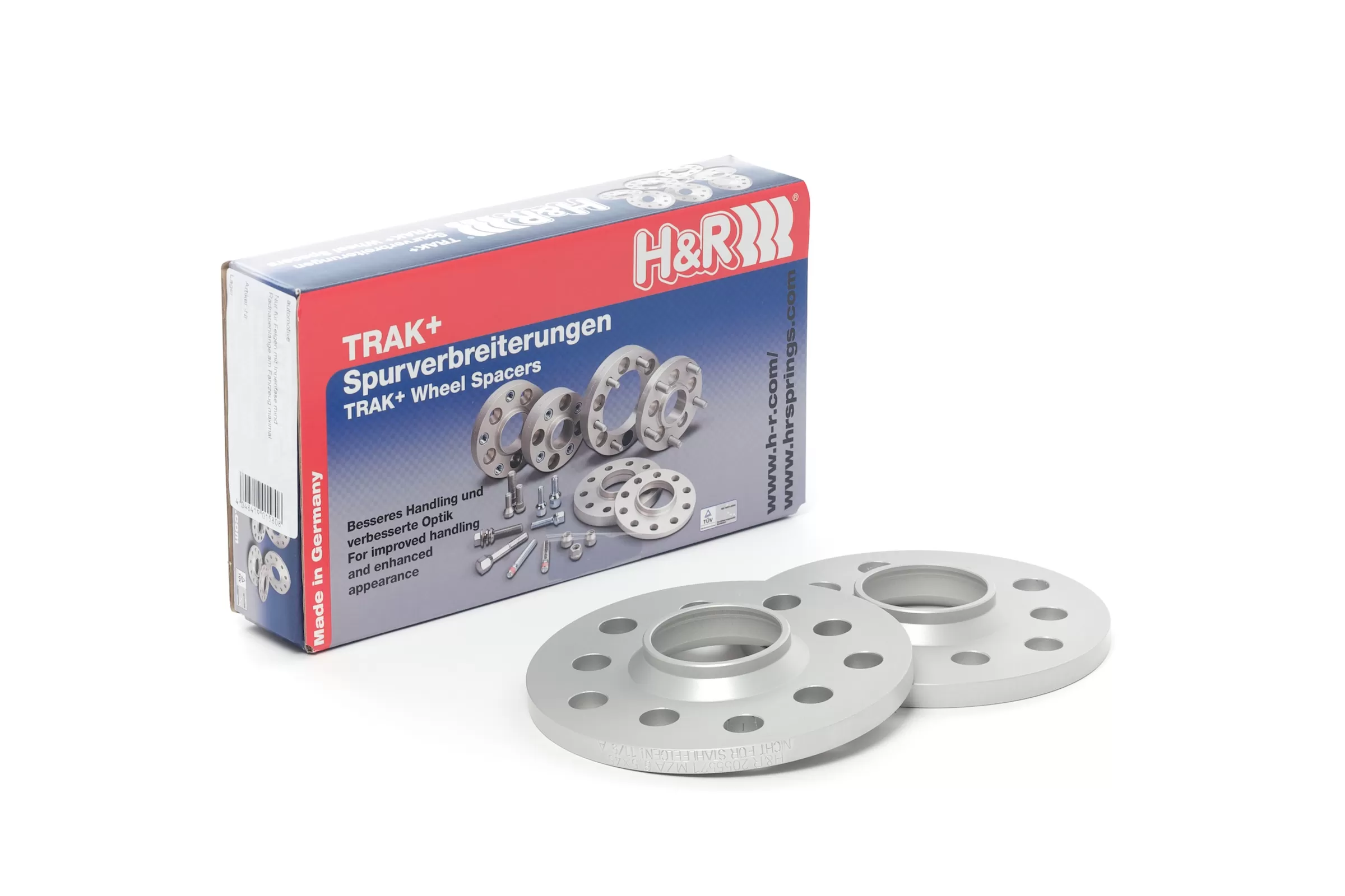 H&R Trak+ | 5/105 | 56.6 | Stud | 12x1.5 | 18mm | DRM Wheel Spacer Chevrolet Cruze LS 11-13 - 36365566