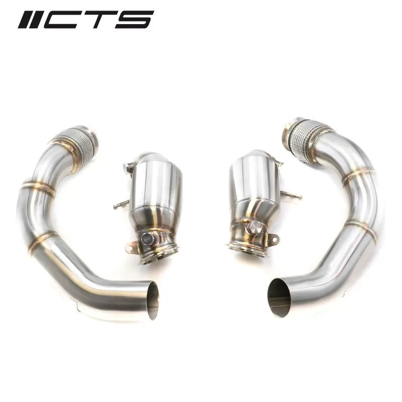 Cts Turbo High Flow Cats Downpipe Set Bmw M5 M5c M8 Cts Exh Dp 0042 Cat