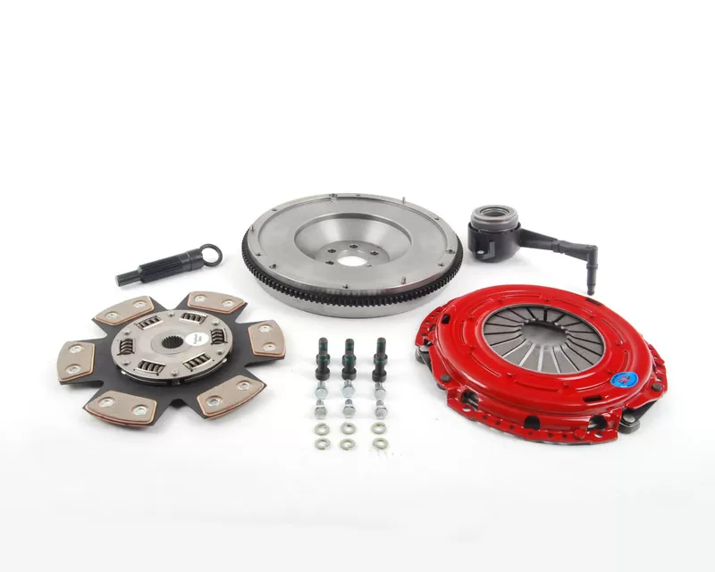 South Bend Clutch Kit Stage 2 Drag for Dual Mass Fly Audi A6 4 Cyl 1.8T 97-03 - K70007-HD-DXD-B-DMF