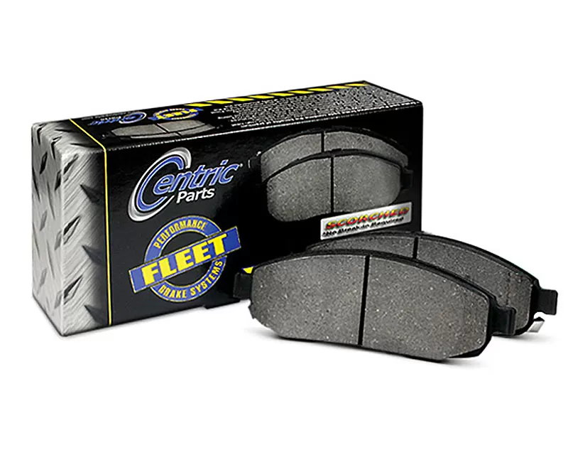Centric Fleet Performance Pads with Hardware Rear Chevrolet Traverse 2010 - 306.08830