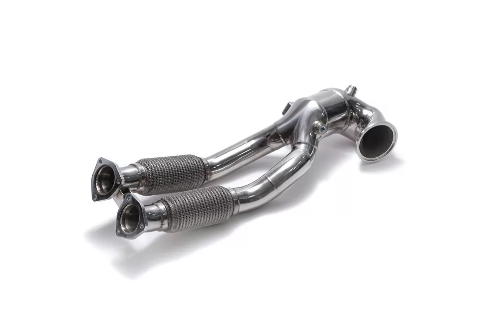 ARMYTRIX Sport Cat-Pipe w/200 CPSI Catalytic Converters Audi RS3 8V 2017-2020 - AU8VR-BCD