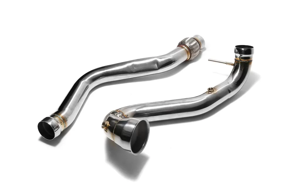 ARMYTRIX High-Flow Performance Race Downpipe | Link Pipe Mercedes-Benz A-Class | CLA-Class | GLA-Class AMG 2014-2019 - MBA45-DD