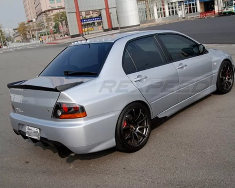 Rexpeed Type-C Carbon Fiber Trunk Spoiler Mitsubishi EVO VIII 2003-2005