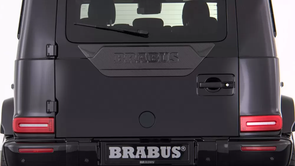 Brabus 463A Gloss Finish Carbon Fiber Spare Tire Delete Mercedes AMG G 63  12-18