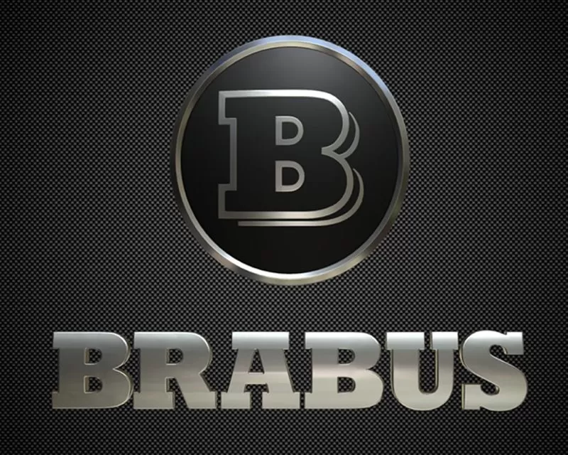 Brabus Badge 3D Painted For Front Grille Distronic Shield
