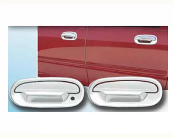 Quality Automotive Accessories 4-Piece Chrome Plated ABS plastic Door Handle Cover Kit Ford F-150 2-Door 1997-2003 - DH37305
