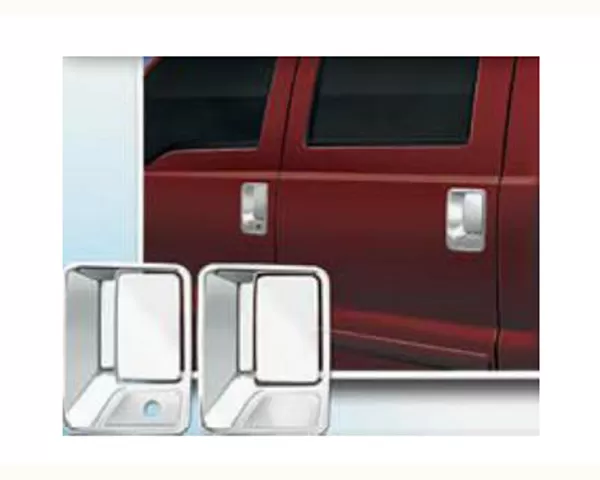 Quality Automotive Accessories 8-Piece Chrome Plated ABS plastic Door Handle Cover Kit Ford Excursion 4-Door SUV 2000-2005 - DH39323
