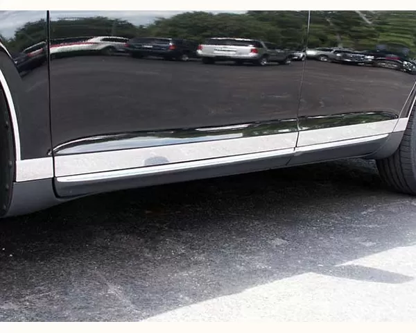 Quality Automotive Accessories 8-Piece Stainless Steel Rocker Panel Trim Lower Kit Lincoln MKS 4-Door Sedan 2009-2016 - TH49625