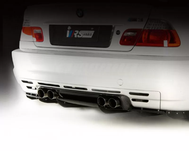 Varis Carbon Fiber Rear Under Skirt BMW E46 M3 01-06 - VAB-4606