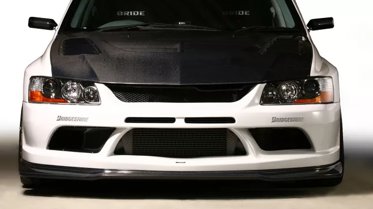 Varis Front FRP Bumper Mitsubishi EVO VII CT9A 01-02 | VAMI-091