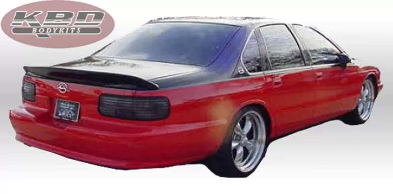 KBD Bodykits Performance Spec Style 1 Piece Rear Wing Spoiler Chevrolet Impala 1991-1996 - 37-6023