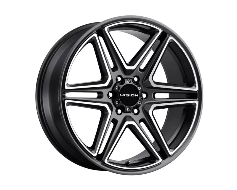 Vision Wheels Wedge Wheel 20x9 5x139.70 15 DGMEMS Gunmetal Machined ...