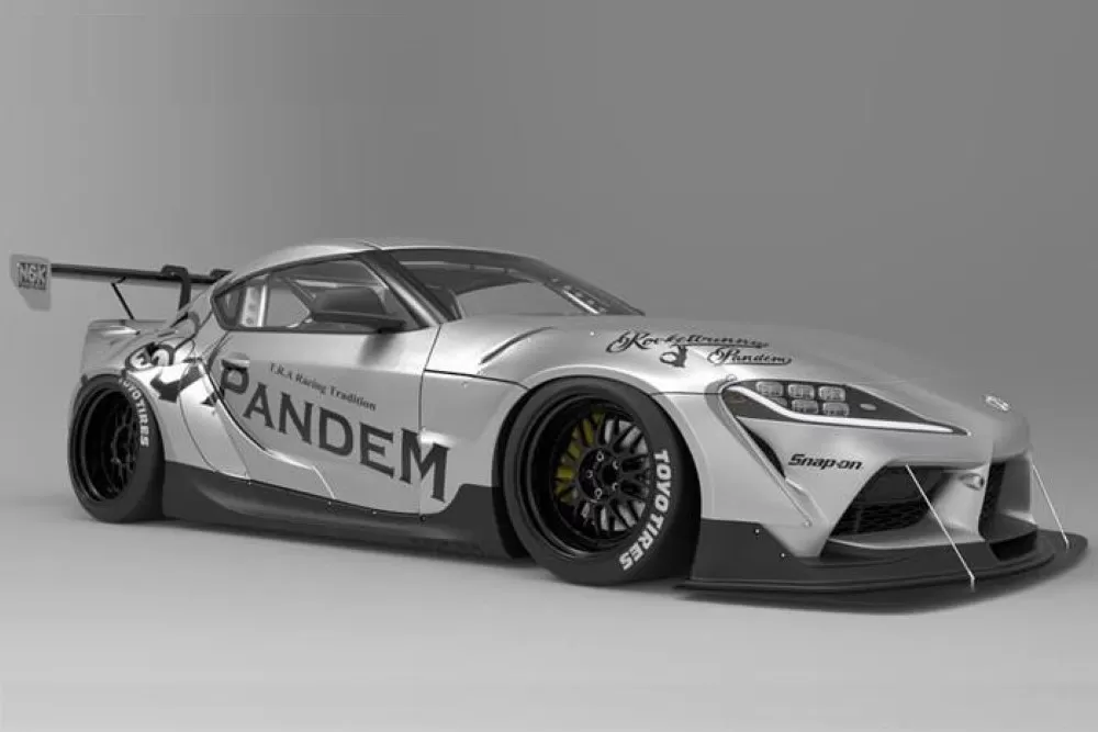 Pandem Aero FRP V1.5 Wide-body Aero Kit w/ GT Wing Toyota Supra