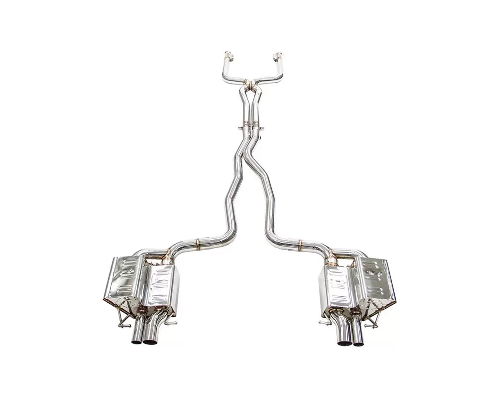 IPE Stainless Steel Valvetronic Exhaust System with Remote Mercedes-Benz C63 AMG W205 15-20 - 0Z0563-NVN00-2