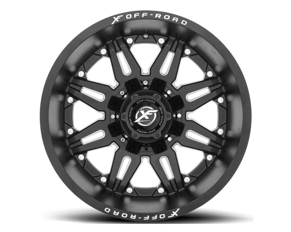 XF Off-Road XF-204 Wheel 20x9 8x165.1|8x180 0mm Matte Black - XF-20420981651180+0MB