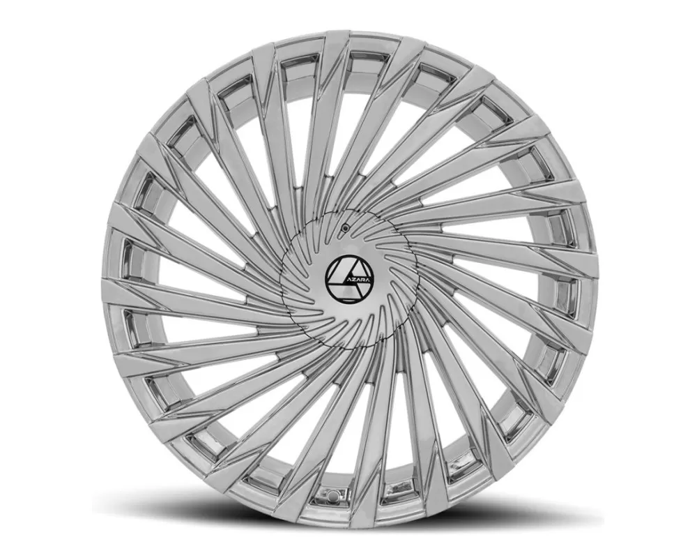 Azara 501 Wheel 30x9.5 5x115|5x120 15mm Chrome - AZA-50130955115120+15C