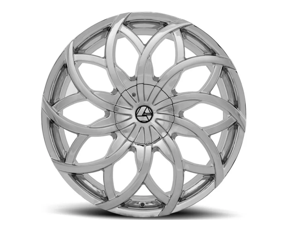 Azara Wheels AZA-504 Chrome Wheel 22x9.5 6x114.3 | 6x139.7 25mm - AZA-5042295611431397+25C
