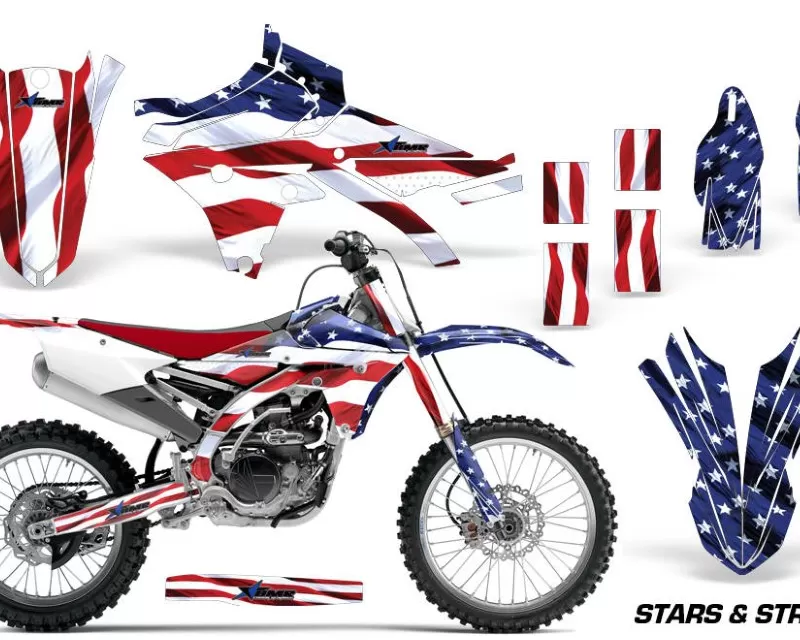 AMR Racing Dirt Bike Graphics Kit Decal Sticker Wrap For Yamaha