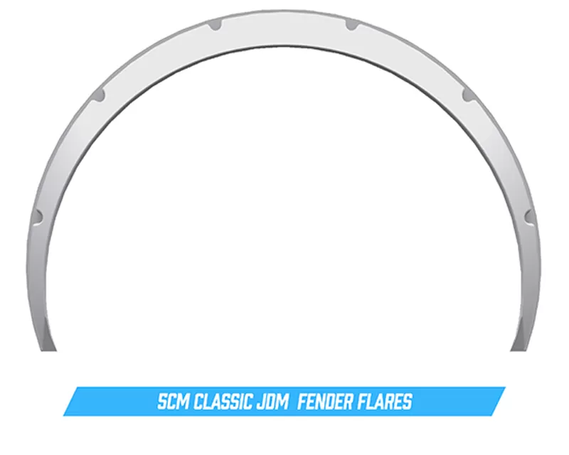 Clinched Flares Classic 5cm Universal Fender Flares - CL5