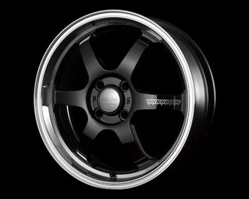 Volk Racing TE37 KCR Wheel 15x5.5 4x100 45mm Black/FDMC Rim