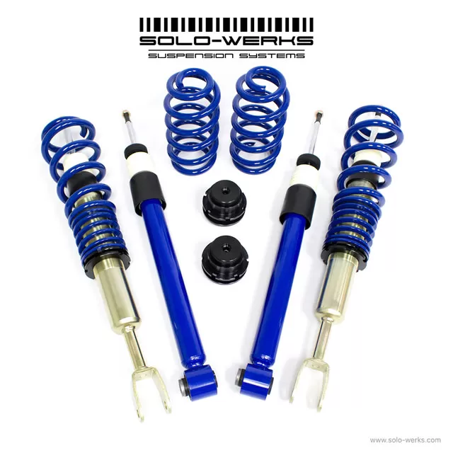 Solo Werks S1 Coilover System - Volkswagen A1 MKI Golf Caddy Pickup 79-96 - S1VW015