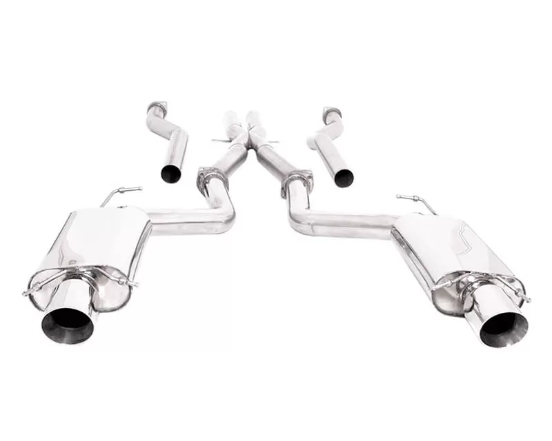 B&B Exhaust Catback Exhaust System Cadillac CTS-V Coupe w/X-pipe 2011-2012 - FDOM-0325