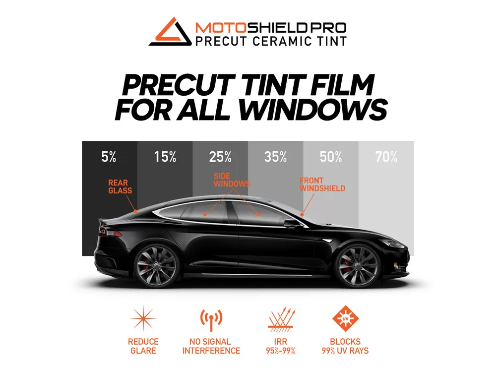 MotoShield Pro Carbon Window Tint - 36 in x 25' ft Roll + Lifetime  Warranty – MotoShield Pro