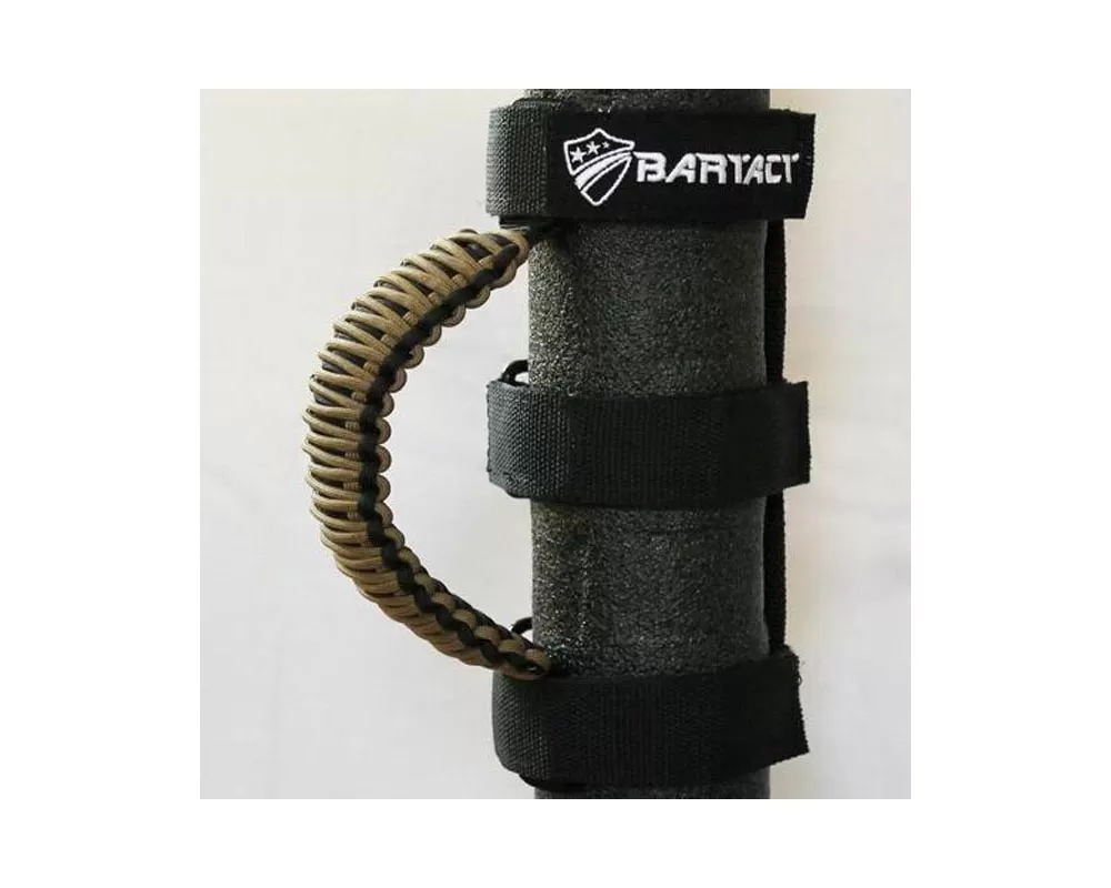 Bartact Black/Coyote Tan Paracord Grab Handles Universal Pair