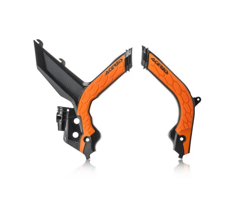 Acerbis X-Grip Frame Guard Black/Orange KTM SX250 2019 - 2733445229