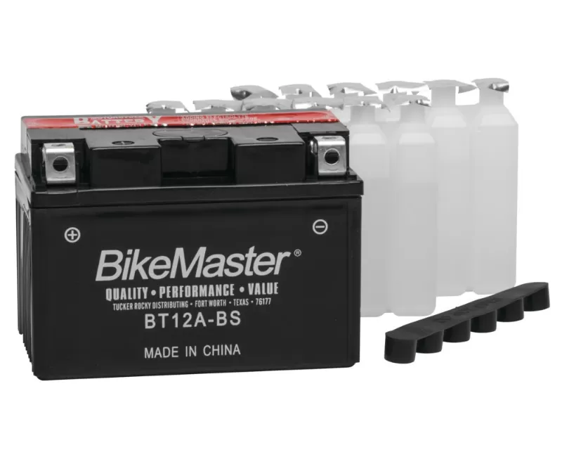 Bikemaster btz10s Maintenance Free Motorcycle battery - HTZ10S-BS