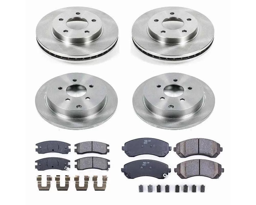 Power Stop Autospecialty Brake Kit Front & Rear Buick Rendezvous 2002-2007 - KOE4382