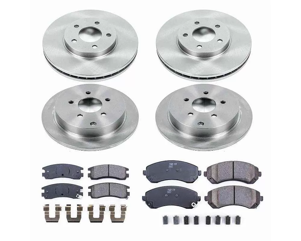 Power Stop Autospecialty Brake Kit Front & Rear Buick Rendezvous 2002-2006 - KOE4383