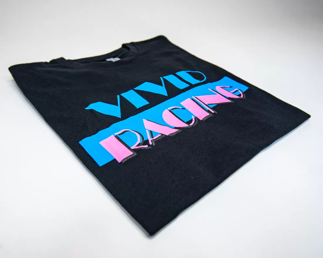 Vivid Racing T-Shirt Miami Vice Youth Black - VR-TSHIRT-MV-BKK-XL