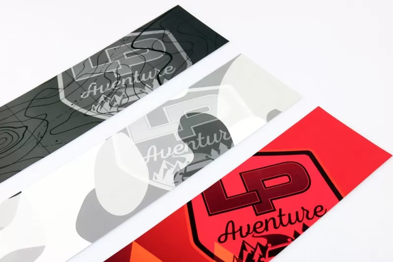 LP Aventure Deflector Sticker Red - FLP-OBA-STICKER RD