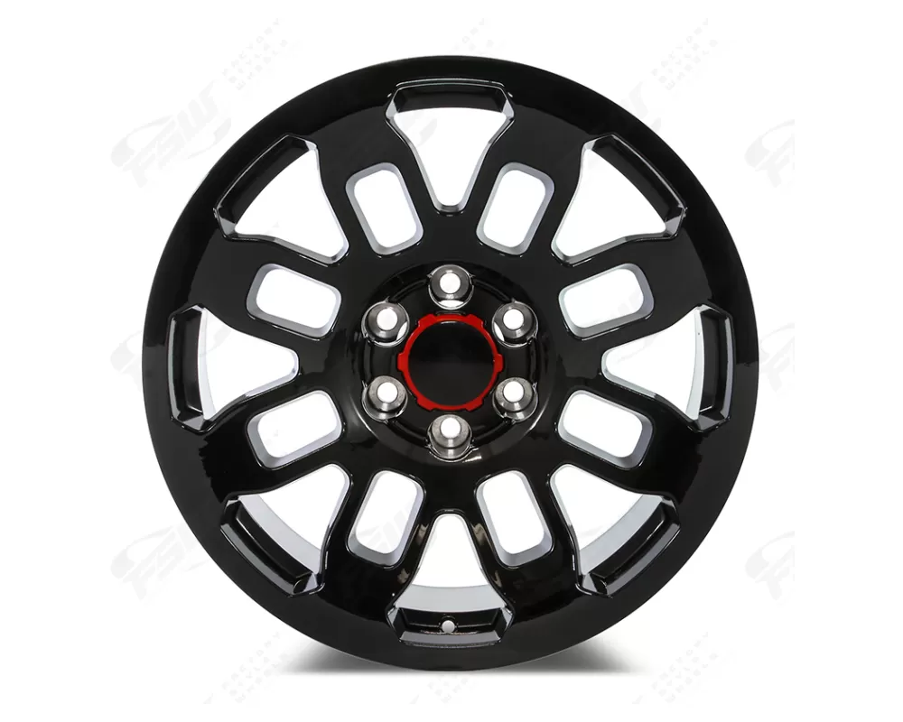 FSW Pro Style - F086 Wheel 17x8 6x139.7 0mm Gloss Black - F086178077+0