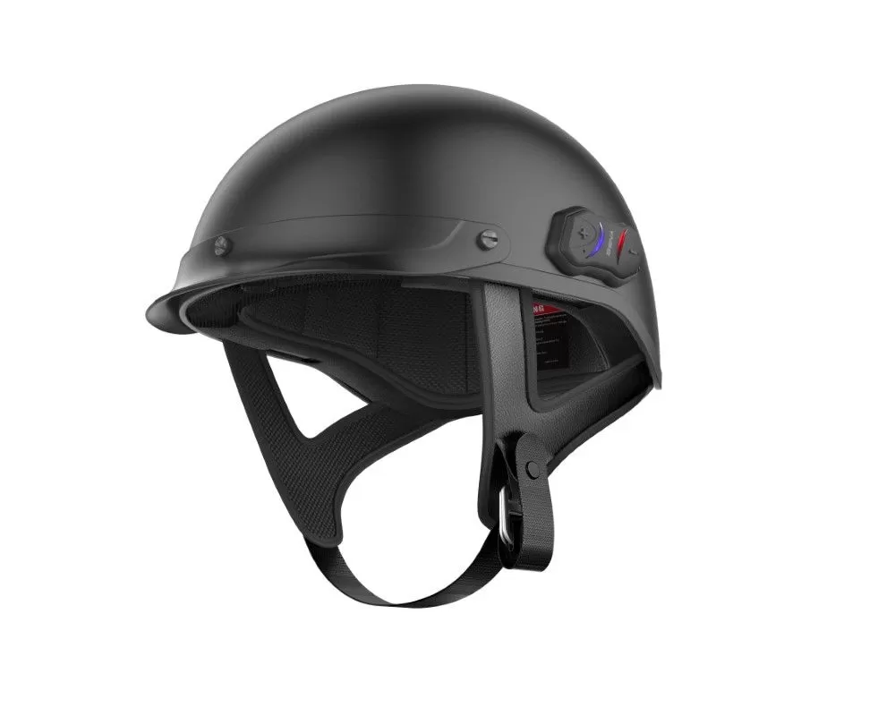 Sena Cavalry Bluetooth Half Helmet - CAVALRY-CL-MB-XS