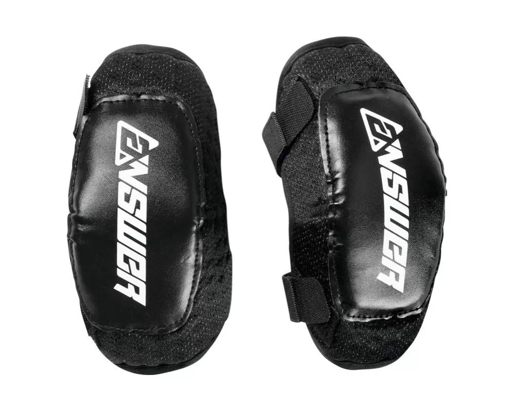 Answer Racing Youth Pee Wee Elbow Guards - Black - 0412-2822-0083