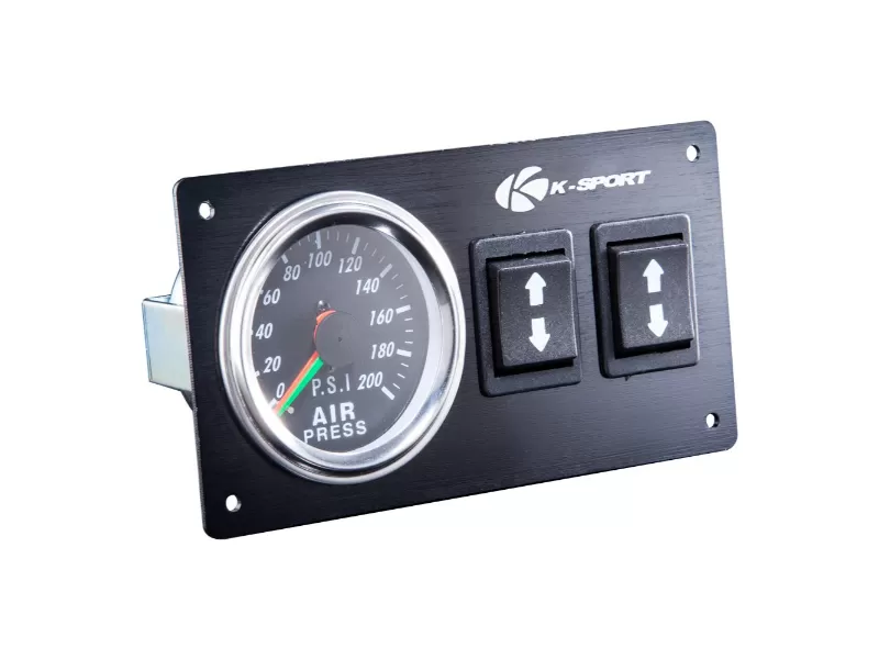 Ksport Deluxe Dual Needle Gauge Assembly - AIRACC-042