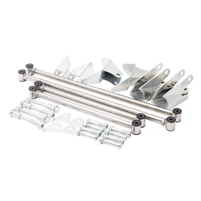 Top Street Performance Suspension Kit; 4-Link Rear-End 1932 Ford; Stainless Steel - CB5102