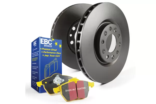 EBC Brakes S13KF Kit Number Front Disc Brake Pad and Rotor Kit DP4103R+RK185 Porsche 911 Front 1984-1988 3.2L 6-Cyl - S13KF1047