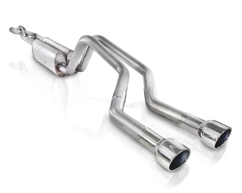 Stainless Works 2.5in True Dual S-Tube Exhaust with X-Pipe for SW Headers Chevrolet Trailblazer SS 6.0L 06-09 - TBTDLMF