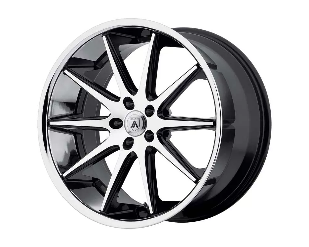 Asanti Black ABL-4 Capella Wheel 20x8.5 5X120 30mm Machined Face